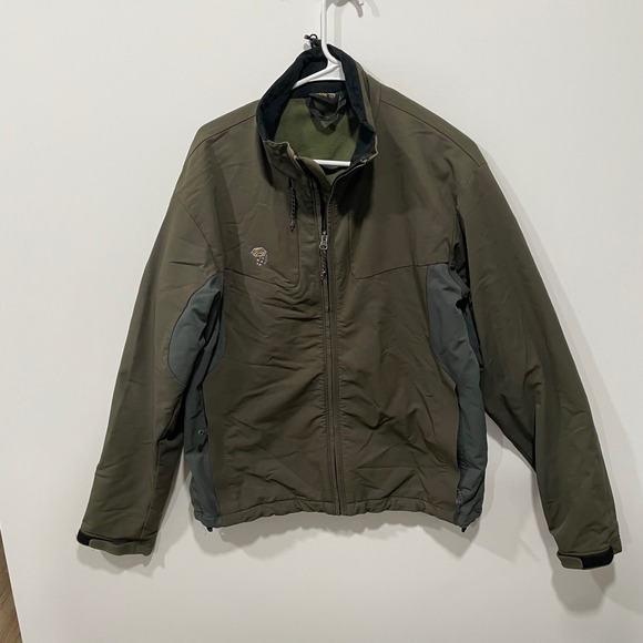 Mountain Hardwear Other - Mountain Hardwear Men's Fleece Lined Soft Shell Jacket Olive Green Size L‎